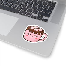 Load image into Gallery viewer, Cute Hot Cocoa Vinyl Sticker, 3&quot; x 2.8&quot;
