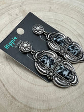 Load image into Gallery viewer, Faux White Buffalo Drop Earrings
