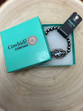 Load image into Gallery viewer, Faux White Buffalo Stretch Bracelet
