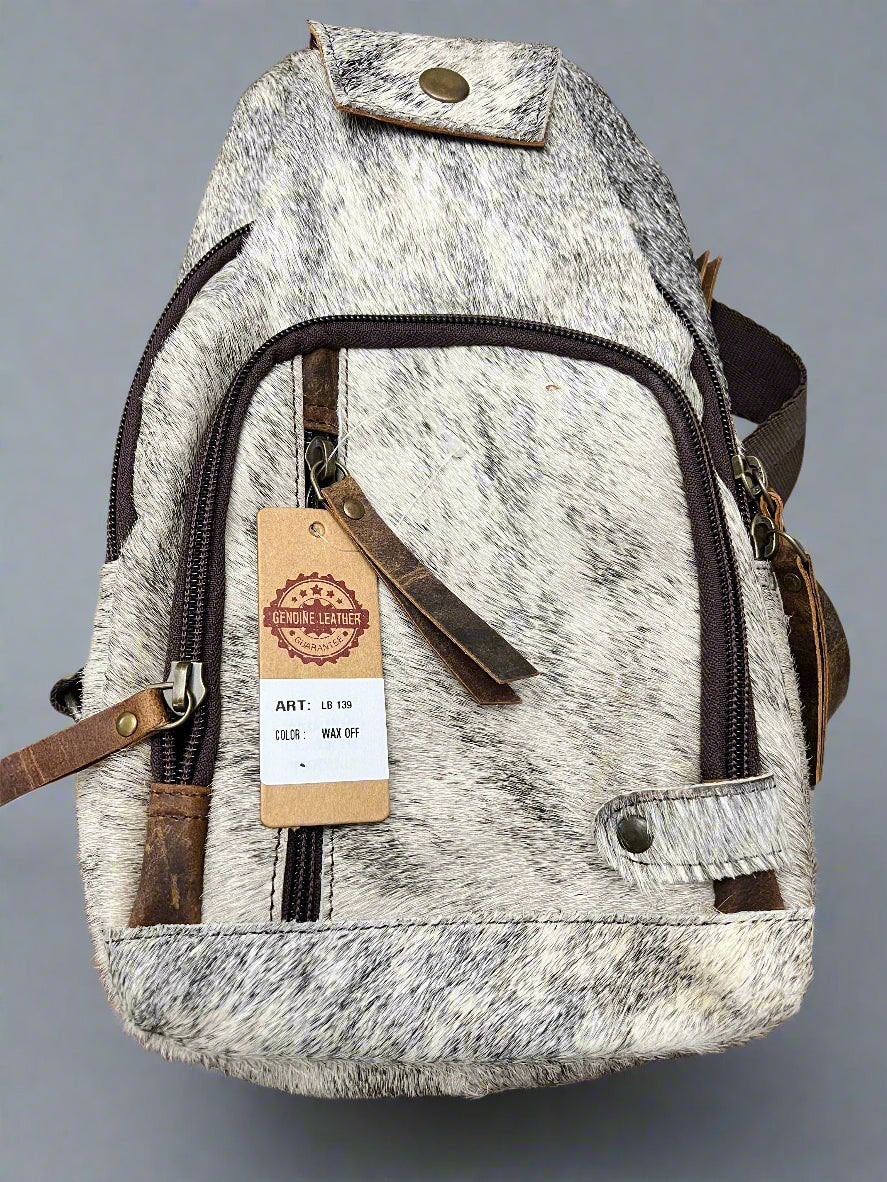 Genuine Hair on Hide Sling Bag