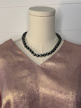 Load image into Gallery viewer, Metallic Long Sleeve Blouse
