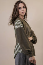 Load image into Gallery viewer, Wild West Cowgirls Graphic Knit Top - Taupe or Olive
