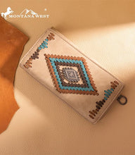 Load image into Gallery viewer, Montana West Aztec Wallet - Tan
