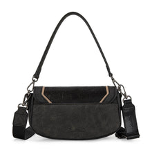 Load image into Gallery viewer, Montana West Cowhide Mini Shoulder Bag - Black
