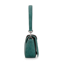 Load image into Gallery viewer, Montana West Cowhide Mini Shoulder Bag - Turquoise
