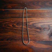 Load image into Gallery viewer, Oxidized 16 inch Sterling rope chain -  1.35 mm
