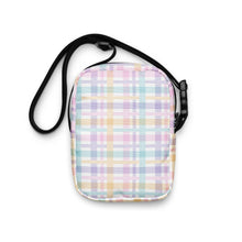 Load image into Gallery viewer, Pastel Plaid Crossbody Bag
