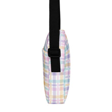 Load image into Gallery viewer, Pastel Plaid Crossbody Bag
