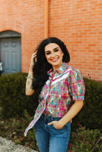 Load image into Gallery viewer, Plaid Posse Top
