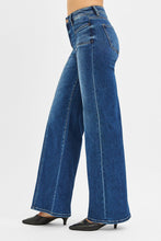 Load image into Gallery viewer, Risen Mid Rise Front Seam Wide Leg Jeans
