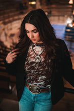 Load image into Gallery viewer, Single Button Blazer - Dusty Blue or Black
