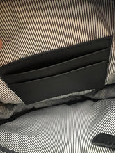 Load image into Gallery viewer, Small Canteen Bag - Black and Turquoise Metallic
