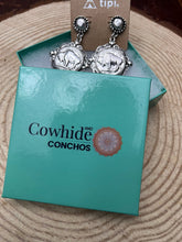 Load image into Gallery viewer, Western Faux Buffalo Coin Stud Earrings
