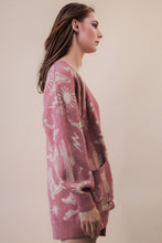 Load image into Gallery viewer, Western Graphic Knit Sweater Cardigan
