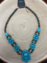 Load image into Gallery viewer, Western Squash Faux Statement Necklace - 21 inch

