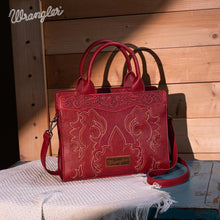Load image into Gallery viewer, Wrangler Embroidered Tote/Crossbody
